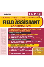 Sakthi Tnpsc Combined Technical Servicec Examination Field Assistant [ITI Level - II Examination Study Materials & Objectve Type Q & A]2025