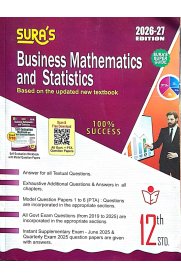 12th Sura Business Mathematics and Statistics Guide [Based On the New Syllabus] 2026-2027