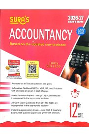 12th Sura Accountancy Guide [Based on New Syllabus] 2026-2027