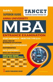 Sakthi Tancet MBA Entrance Examination Superior Guide [2026]