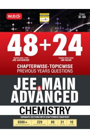 MTG 48 + 24 Years JEE Main (2025-2002) and JEE Advanced (2025-1978) Chapter-wise Topic-wise Previous Years Solved Papers Chemistry Book [PYQ Question Bank]2026