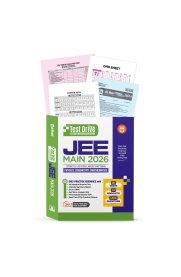Arihant Test Drive JEE Main Physics, Chemistry and Mathematics |[20 Full-Length Tests with 16 Booklets & 1500 Questions ]2026