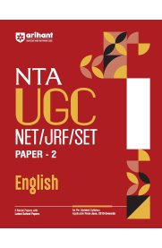 Arihant NTA UGC NET/ JRF/ SET PAPER-2 English [As per updated syllabus] 3 Model Papers [2026]