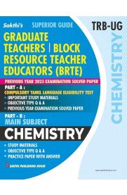 Sakthi TRB-UG Chemistry Graduate [Teachers Block Resource Teacher Educators (BRTE) Exam Book] 2026