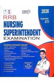 Sura RRB Nursing Superintendent [Exam Book English]2026