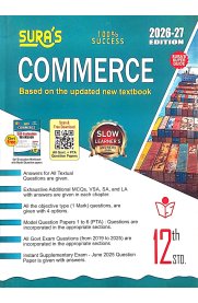 12th Sura Commerce Guide [Based On New Syllabus] 2026-2027