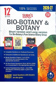 12th Sura Bio-Botany & Botany Guide [Based On The New Syllabus ]2026-2027