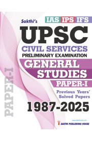 Sakthi Upsc Civil Services Paper I General Studies [Preliminary Examination]2026