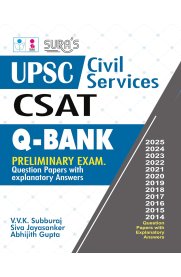Sura UPSC Civil Services CSAT [Previous Years Questions with Explanatory Answers Book] 2026