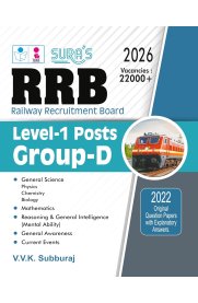 Sura RRB [Railway Recruitment Board Level-1 Posts Group D Exam Book ] 2026