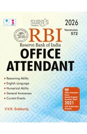 Sura RBI Office Attendant Exam Guide [ 2026 ]