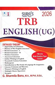 SURA`S TRB English(UG) Exam Book Guide [Latest Updated Edition ] 2026