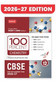 MTG CBSE 12th 100 Percent Chemistry Board Exam [NCERT & CBSE Syllabus Chapter-Wise Question Bank]2026-2027