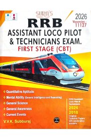 SURA`S RRB ALP Assistant Loco Pilot & Technicians [First Stage CBT Exam Book]2026