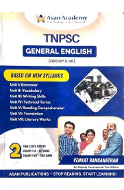 Asan TNPSC General English Exam Book [Based On New Syllabus] 2026