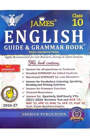 10th James English Guide & Grammar Book [Based On the New Syllabus] 2026-2027