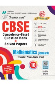 Together 10th CBSE Question Bank  Mathematics Chapterwise & Topicwise [2026-2027]