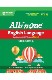 9th Arihant All in One CBSE English Language Guide [Based On the New Syllabus] 2026-2027