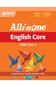 11th Arihant All in One CBSE English Core Guide [Based On the New Syllabus] 2026-2027