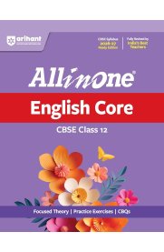 12th Arihant All in One English Core CBSE Guide [Based On the New Syllabus] 2026-2027