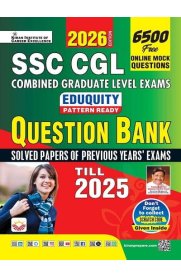 Kiran SSC CGL Question Bank [40 PYQs Full Length Till 2025 Eduquity Pattern Ready] 2026