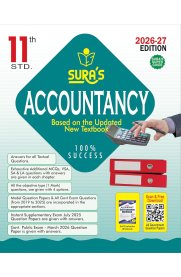 11th Sura Accountancy Volume-I&II Guide [Based On the New Syllabus] 2026-2027