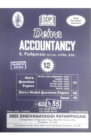 12th Deiva Accountancy Question Bank [2026-2027]