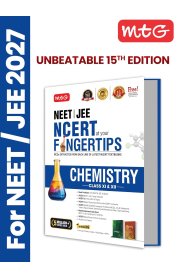 MTG NCERT FINGERTIPS Chemistry [NCERT Exam Scorer, Concept Priority Tracker, HOTS MCQs, Mind Maps & DPP with HD Pages] 2026-2027