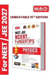 MTG NCERT FINGERTIPS Physics [NCERT Exam Scorer, Concept Priority Tracker, HOTS MCQs, Mind Maps & DPP with HD Pages] 2026-2027