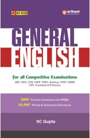 Arihant General English Book [SSC, Banking, UPSC, NDA, CDS, CUET & Other Competitive Exams | 5000+ Practice Questions & 10,000+ Words and Sentence Structures] 2026