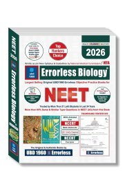 Errorless Biology for NEET as per NMC (Coloured Paperback+Smart E-book) Updated New Edition 2026 (2 volumes)
