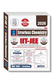 Errorless Chemistry for IIT-JEE (MAIN & ADVANCED) as per NTA (Paperback+Smart E-book) Updated New Edition 2026 (2 volumes) Original
