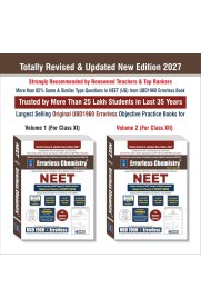 Errorless Chemistry for NEET as per NMC (Paperback+Smart E-book)Updated New Edition 2027 (2 volumes) Original