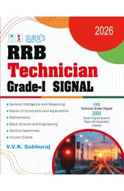 Sura RRB Technician Grade - I [Signal Exam Book Guide] 2026