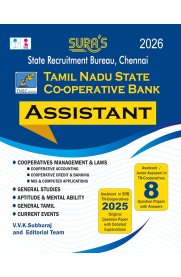 Sura Tamil Nadu State Co-Operative Bank [Assistant Exam Guide] 2026