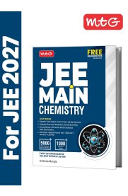 MTG JEE Main Chemistry Guide [Chapter-wise Theory, Formulae, Free Online Mock Tests with 10 Years PYQs Book] 2026-2027