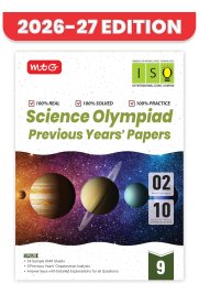 MTG 9th Science ISO Olympiad 10 Previous Years Papers [2025-2021 Set A & B - Model Test Papers with 24 Sample OMR Sheets -PYQ Book] 2026-2027