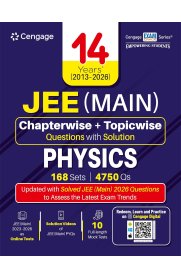 Cengage 14 Years JEE Main Physics 2013 - 2026 [Chapterwise + Topicwise Questions] 2026