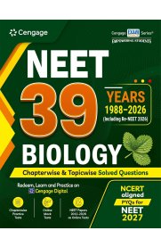 Cengage NEET 39 Years Biology 1988-2026 [Chapterwise & Topicwise Solved Questions] 2026