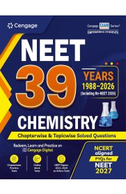 Cengage NEET 39 Years Chemistry 1988-2026 [Chapterwise & Topicwise Solved Questions] 2026