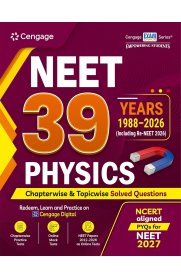 Cengage NEET 39 Years Physics 1988-2026 [Chapterwise & Topicwise Solved Questions] 2026