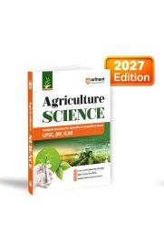 Arihant Agriculture Science 2027| Complete Study Guide for UPSC, JRF & ICAR Agriculture Competitive Exams [To-the-Point Chapterwise Coverage | 3000+ Chapterwise MCQs & Previous Years' Question Papers ] 2027