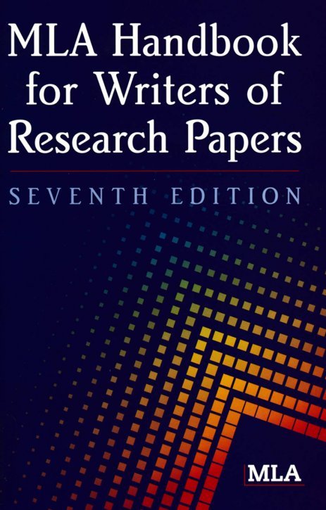 mla handbook for writers of research papers pdf