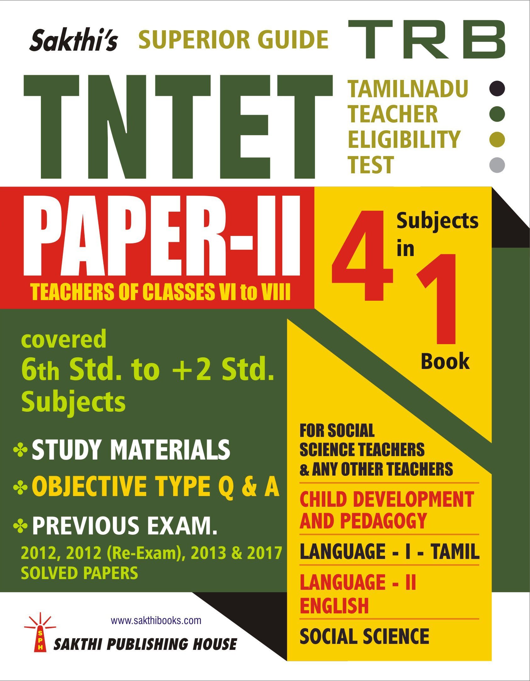 Routemybook Buy TNTET Paper II Social Science by Sakthi's Editorial