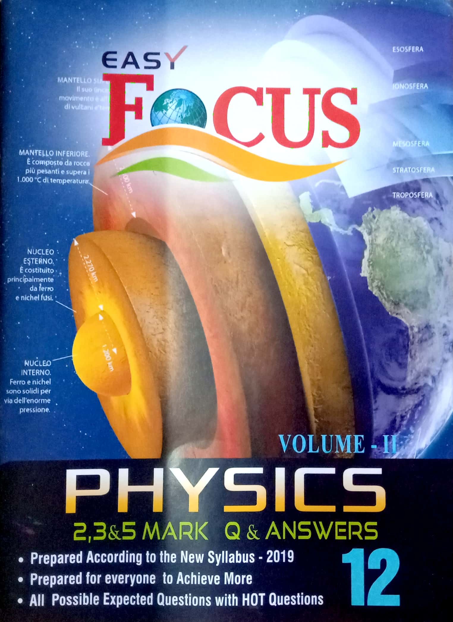 Routemybook Buy 12th Focus Physics 2 3and5 Qandanswers Complete Guide Vol