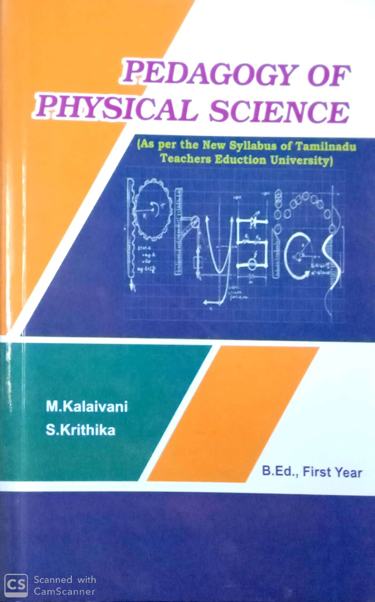 Routemybook - Buy Pedagogy Of Physical Science By M. Kalaivani Online ...