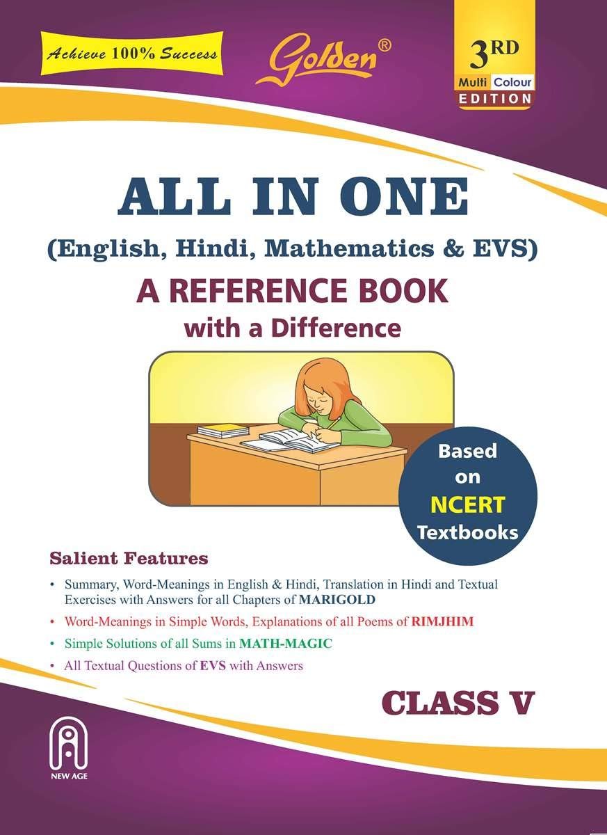 Routemybook Buy 5th Standard CBSE Golden All In One Guide Based On 