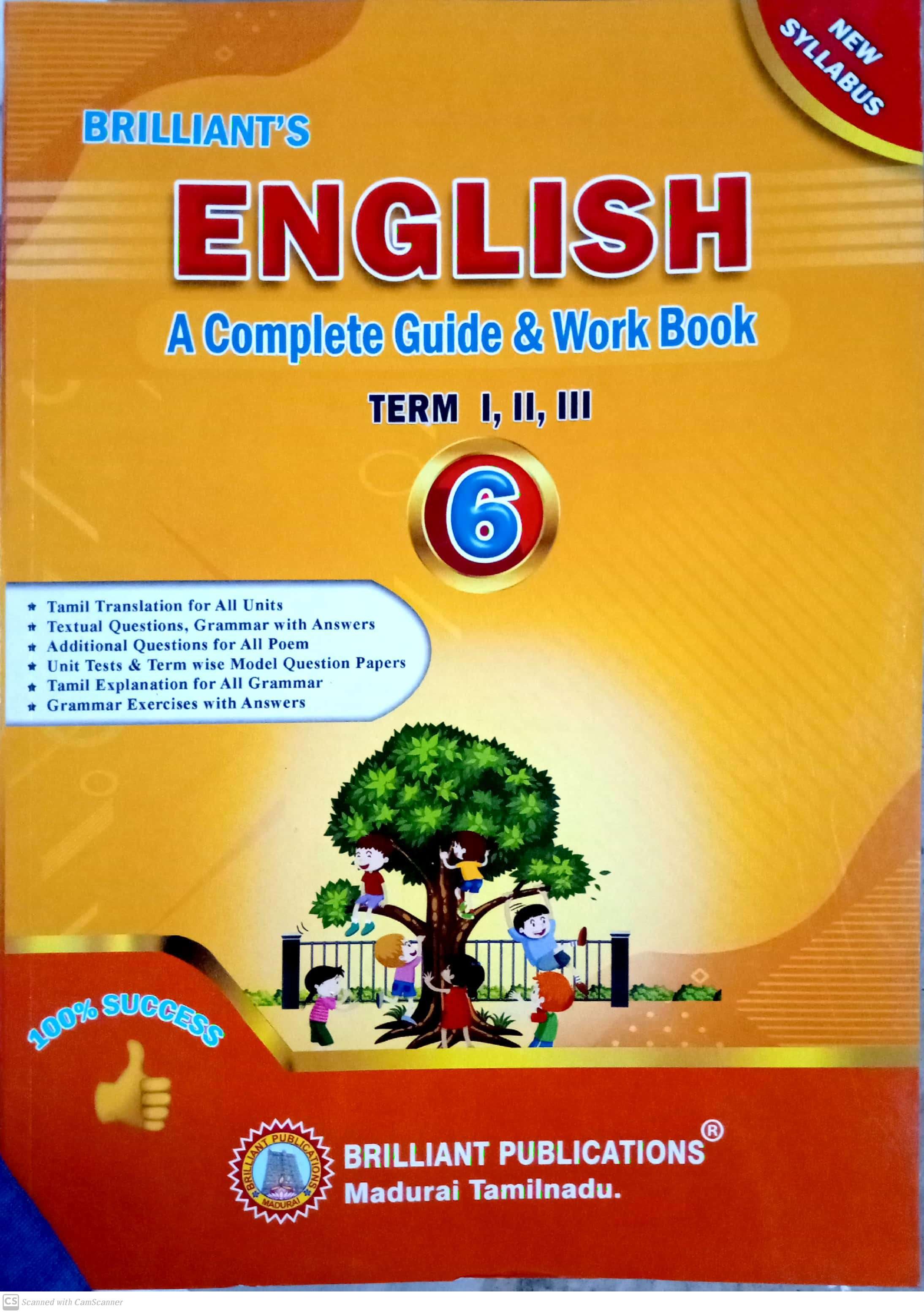 Routemybook Buy 6th Standard English A Complete Guide Work Book 